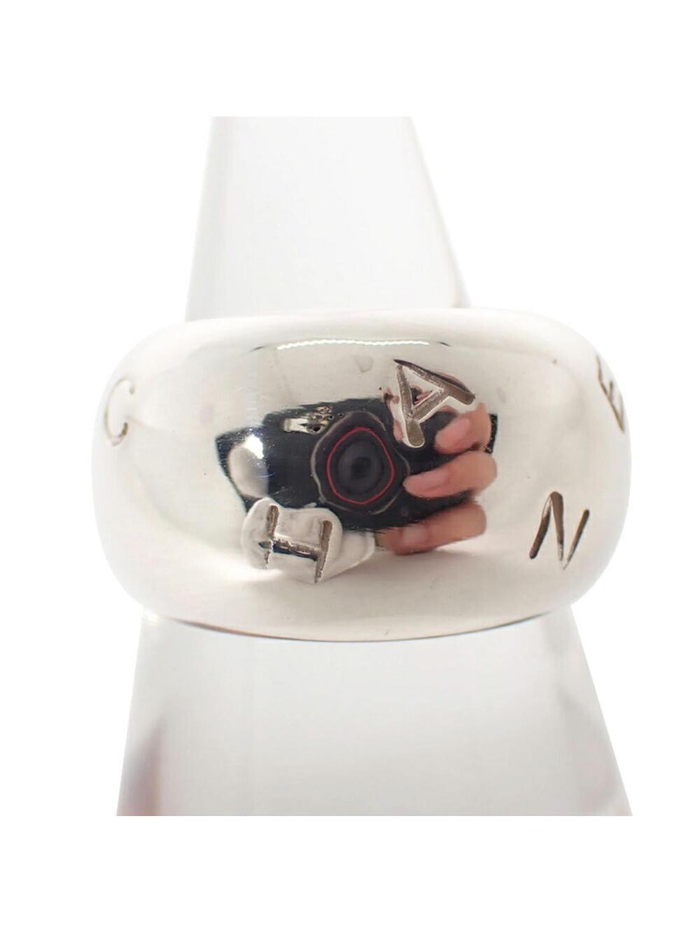 Chanel Band Ring Sterling Silver #299334C72B